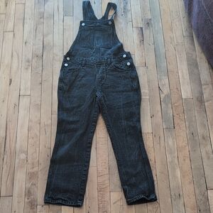 Old Navy Black Denim Kids Overalls